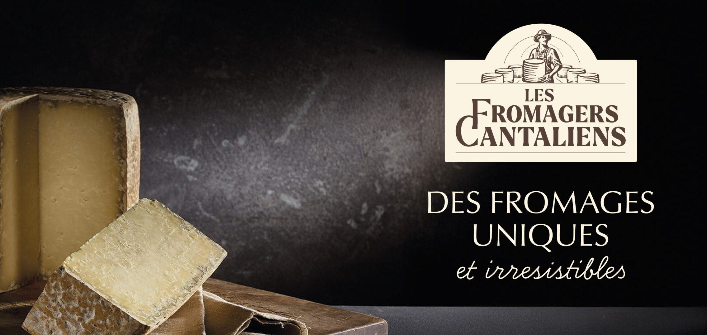 Réalisation pour Les fromagers cantaliens